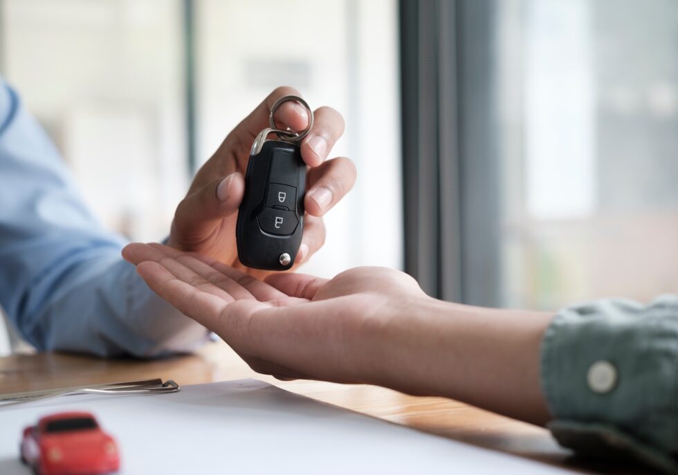 Business concept, car insurance, sell and buy car, car financing